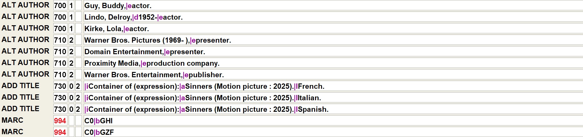 Blu-ray Example