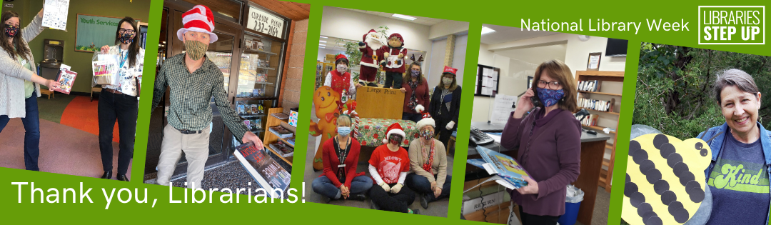 Copy of Copy of Copy of Libraries Step Up FB Cover 1 National Library Week: Thank you, Librarians!