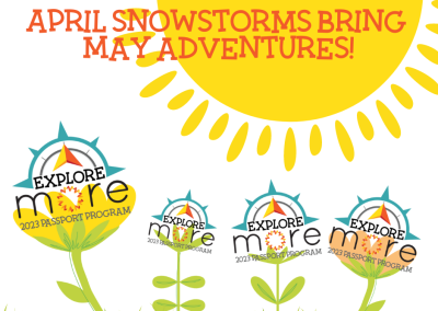 April snowstorms bring May adventures