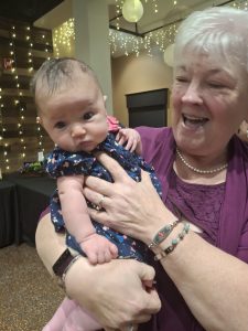 Kathy and her granddaughter