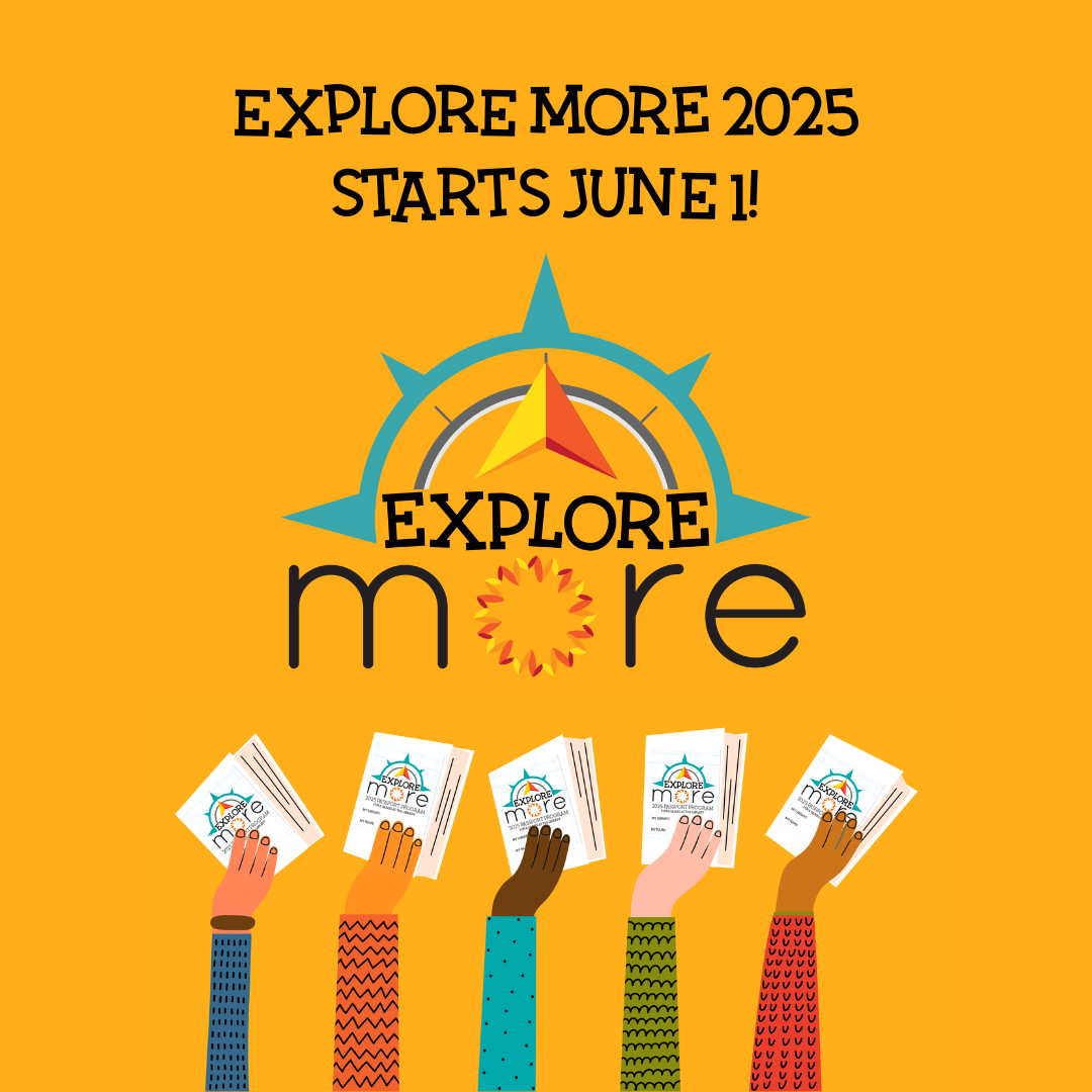 Copy of explore MORE 2025 starts June 1, 2025! (Instagram Post) hands holding passports, Explore MORE starts June 1