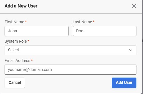 add new user